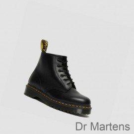 Buy Dr Martens Ankle Boots Cheap 101 Bex Smooth Mens Black