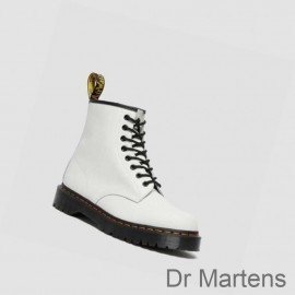 Buy Dr Martens Platform Boots Online 1460 Bex Smooth Mens White