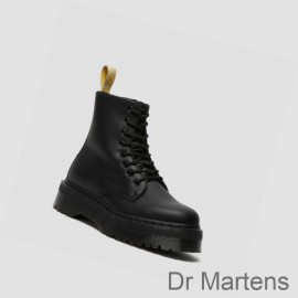 Buy Dr Martens Platform Boots Online UK Vegan Jadon II Mono Mens Black