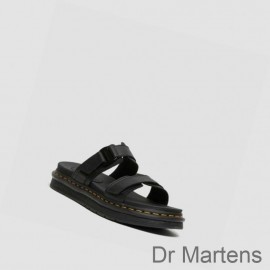 Buy Dr Martens Slide Sandals On Sale Chilton Slide Mens Black