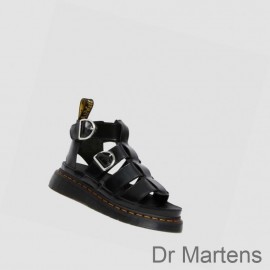 Buy Dr Martens Strap Sandals Online Mackaye Womens Black