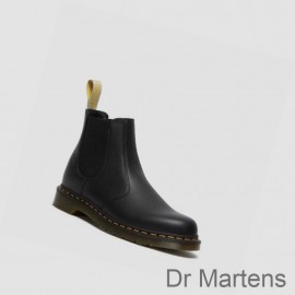 Cheap Dr Martens Chelsea Boots Online Vegan 2976 Felix Womens Black