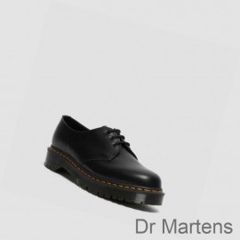 Clearance Dr Martens Oxfords Shoes 1461 Bex Smooth Womens Black
