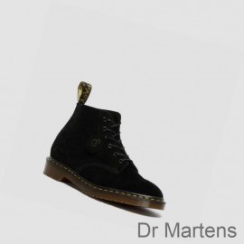 Dr Martens Ankle Boots Black Friday Sale 101 Suede Womens Black