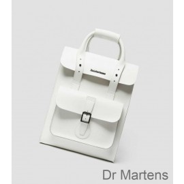 Dr Martens Backpacks UK Leather Accessories White