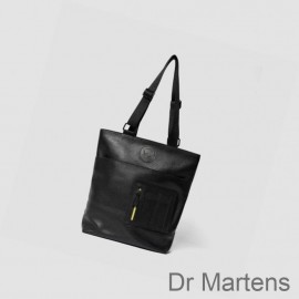 Dr Martens Bags Cheap Price Milled Nappa Soft Tote Accessories Black