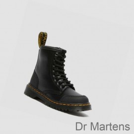 Dr Martens Boots Cheapest Price 1460 Overlay Toddler Kids Black