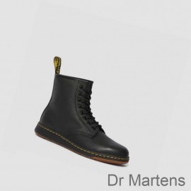 Dr Martens Boots On Clearance 1460 Newton DM's Lite Mens Black