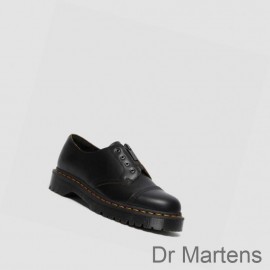 Dr Martens Boots Outlet UK Smiths Laceless Bex Mens Black
