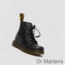 Dr Martens Boots Sale UK 1460 Harper Toddler Kids Black