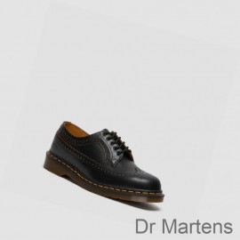 Dr Martens Brogue Shoes Black Friday Sale 3989 Vintage Made In England Womens Black
