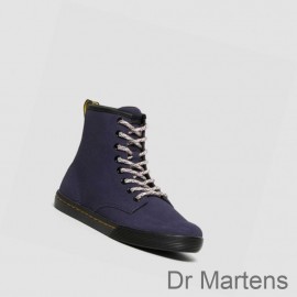 Dr Martens Casual Boots Clearance Sheridan Matte Womens Blue