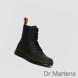 Dr Martens Casual Boots Factory Outlet Combs Mens Black