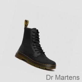 Dr Martens Casual Boots UK Sale Combs Poly Mens Black