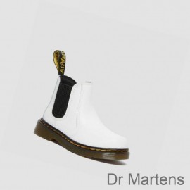 Dr Martens Chelsea Boots For Sale Online 2976 Toddler Kids White