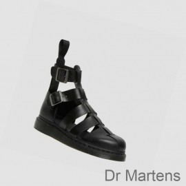 Dr Martens Gladiator Sandals Best Price Geraldo Mens Black