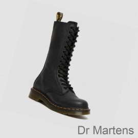 Dr Martens Knee-high Boots Cheapest Price 1B99 Virginia Knee High Womens Black