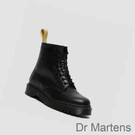 Dr Martens Lace Up Boots Discount Vegan 1460 Bex Mono Mens Black