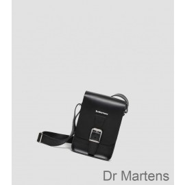 Dr Martens Leather Vertical Crossbody Discount Accessories Bags Black