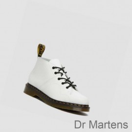 Dr Martens Monkey Boots Clearance Sale Church Smooth Womens White