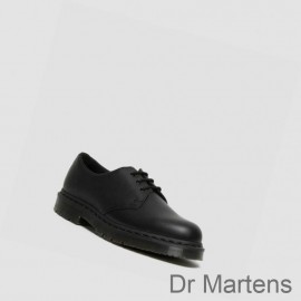 Dr Martens Oxfords Shoes Cheap Outlet 1461 Mono Slip Resistant Womens Black