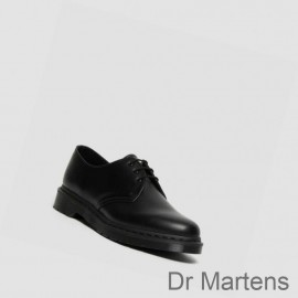 Dr Martens Oxfords Shoes Cheap Price 1461 Mono Smooth Womens Black