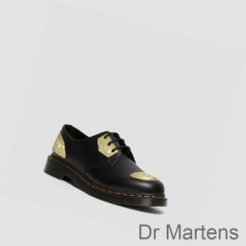 Dr Martens Oxfords Shoes Factory Outlet King Nerd 1461 Mens Black
