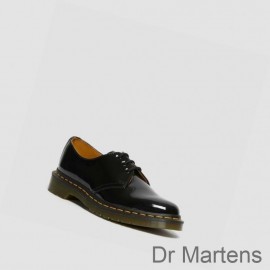 Dr Martens Oxfords Shoes Outlet 1461 Patent Womens Black