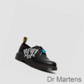 Dr Martens Oxfords Shoes Sale Keith Haring 1461 Smooth Mens Black
