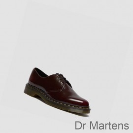 Dr Martens Oxfords Shoes Sale Vegan 1461 Mens Pink Red