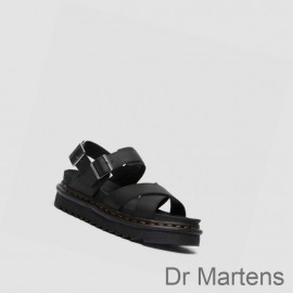 Dr Martens Strap Sandals For Sale Voss II Womens Black