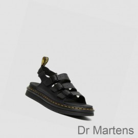 Dr Martens Strap Sandals On Sale Soloman Strap Mens Black