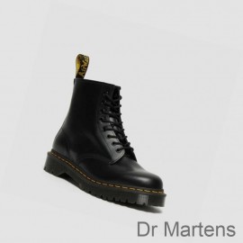 Goedkope Dr Martens Platform Laarzen Outlet Dames Zwart